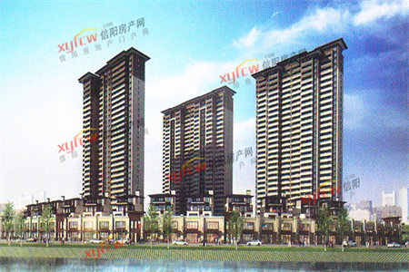 浉河区香江帝景3室2厅2卫87万141m2毛坯房出售